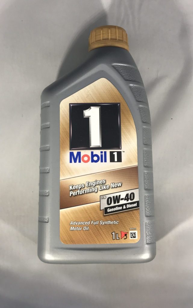 Mobil 1 0W40 1 Litre Top Up Oil